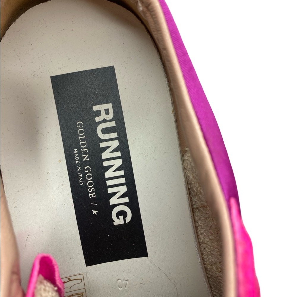 Golden Goose Women's Pink Sneakers - Picture 7 of 9